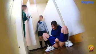 EE-706 04 Pee emergency by schoolgirls in line in front of the toilet, JAV Collection, PissRIP EE-706 04 Pee emergency by schoolgirls in line in front of the toilet, JAV Collection, PissRIP