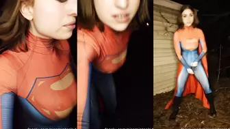 pissmintsalad - Supergirl cosplay, , PissRIP