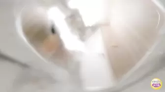 SL-618 01 Company’s toilet urination on the verge of leaking.