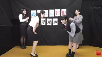 FF-669 05 Pee-holding matches: schoolgirl vs office lady.