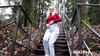 Messy Metal Steps