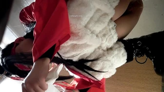 HD Panorama Bar Cosplay Lady Changing Scene 25V