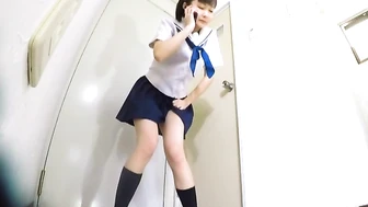 EE-431 01 Endurance limit!! Stuck schoolgirl pees 4