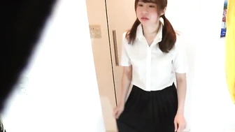 EE-431 04 Endurance limit!! Stuck schoolgirl pees 4
