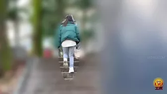EE-676 04 Girls walking around outdoor leisure facilities and peeng on Japanese style toilet, , DesperVids EE-676 04 Girls walking around outdoor leisure facilities and peeng on Japanese style toilet, , DesperVids