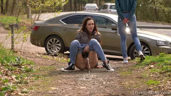 Ali & Cynthia - Pissing Scene, , PissRIP